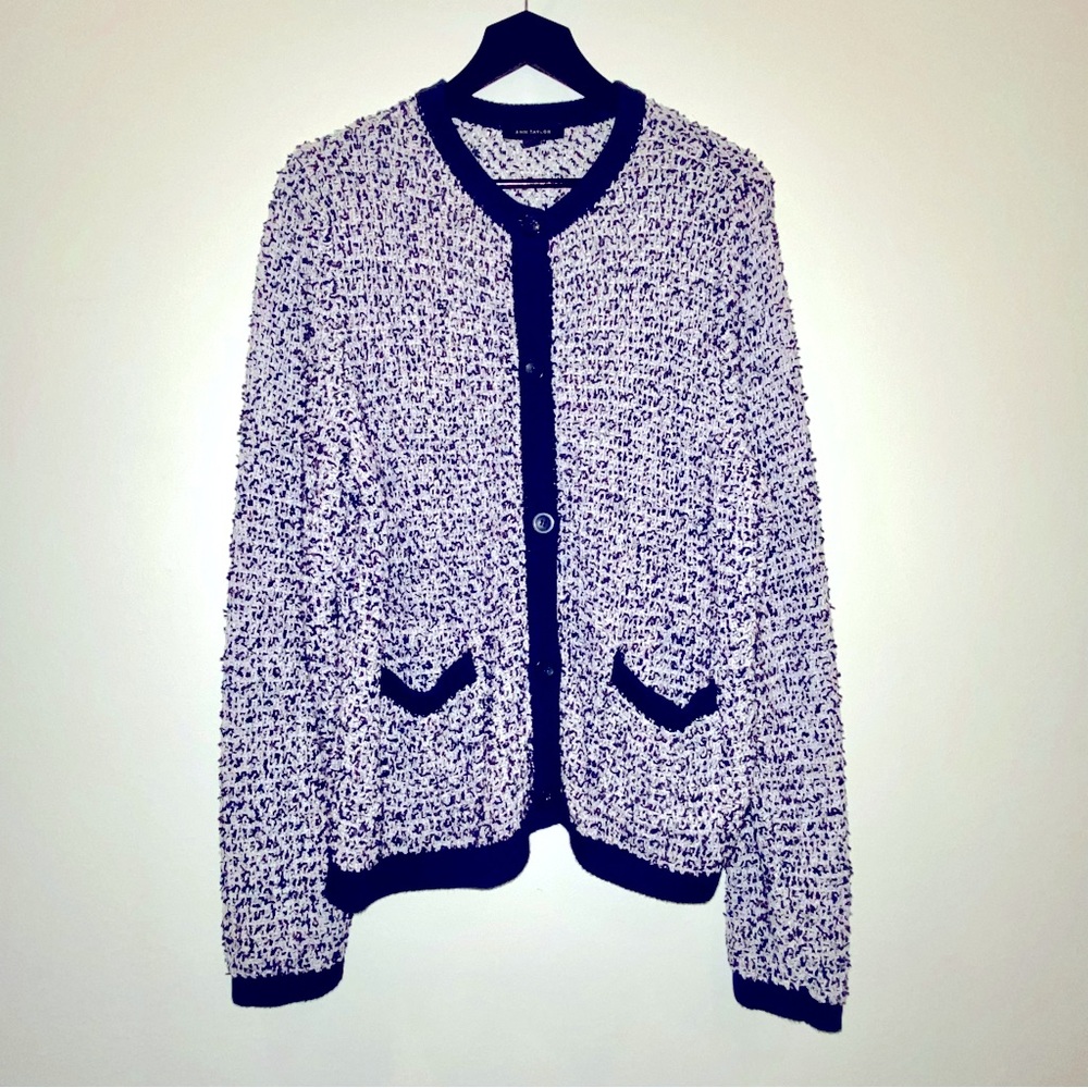 NWOT Ann Taylor Button Up Cardigan Sweater - Size XL